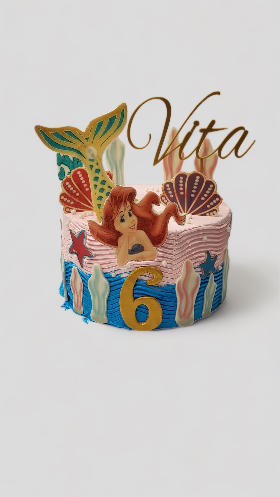 Torta Mala sirena, Little mermaid cake (79)