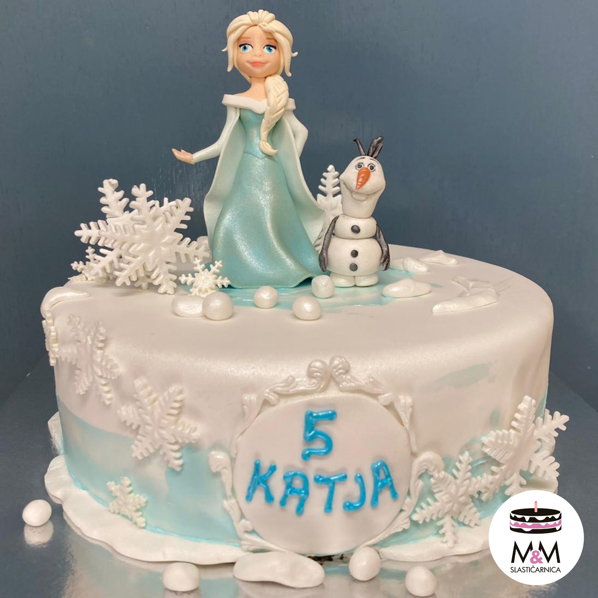 Torta Frozen, Elza, Olaf 2 (98)