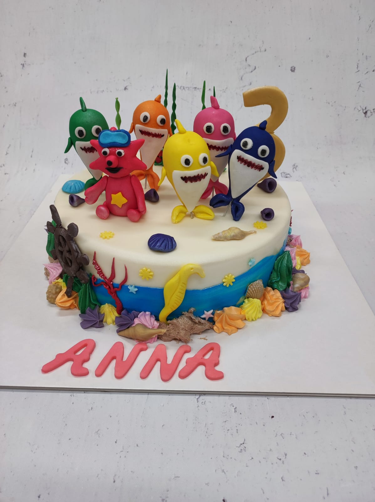 Torta Baby Shark Doo Doo Doo (680)