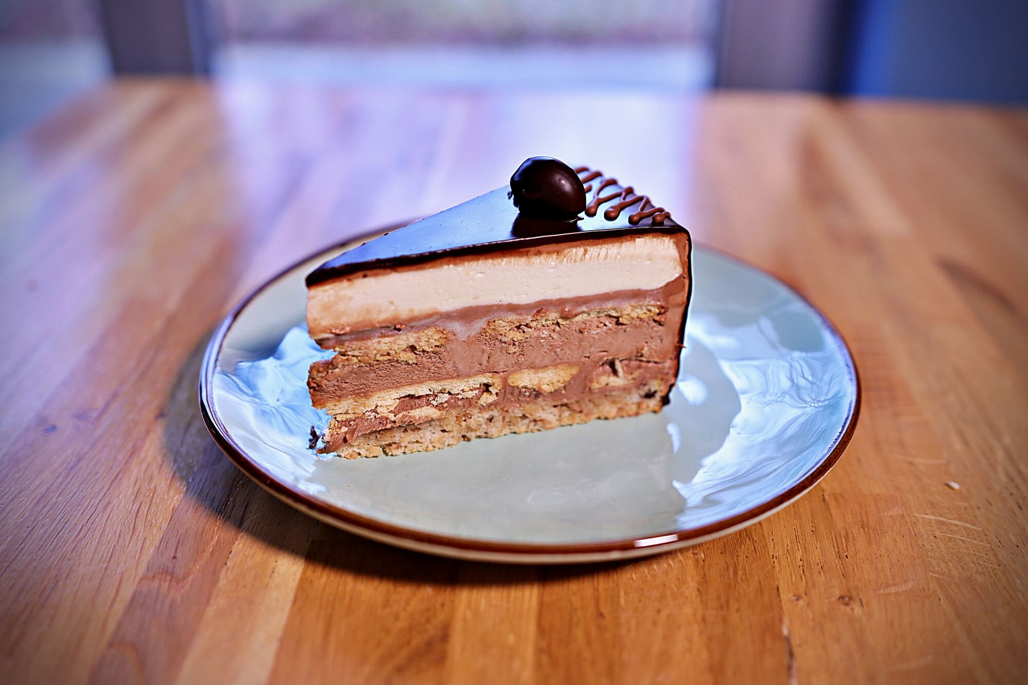 Monte torta kom