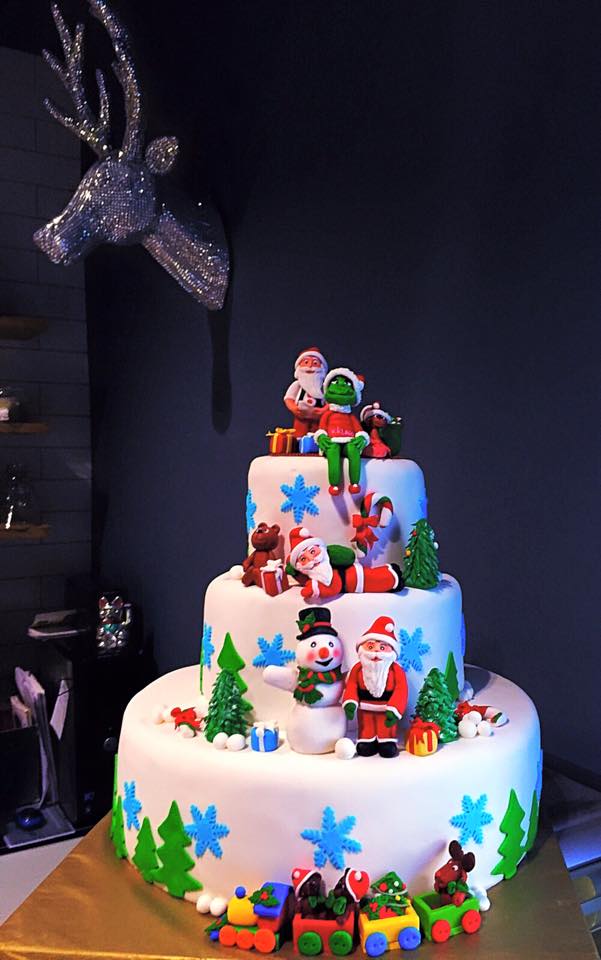 Božićna torta- Grinch ( 854 )