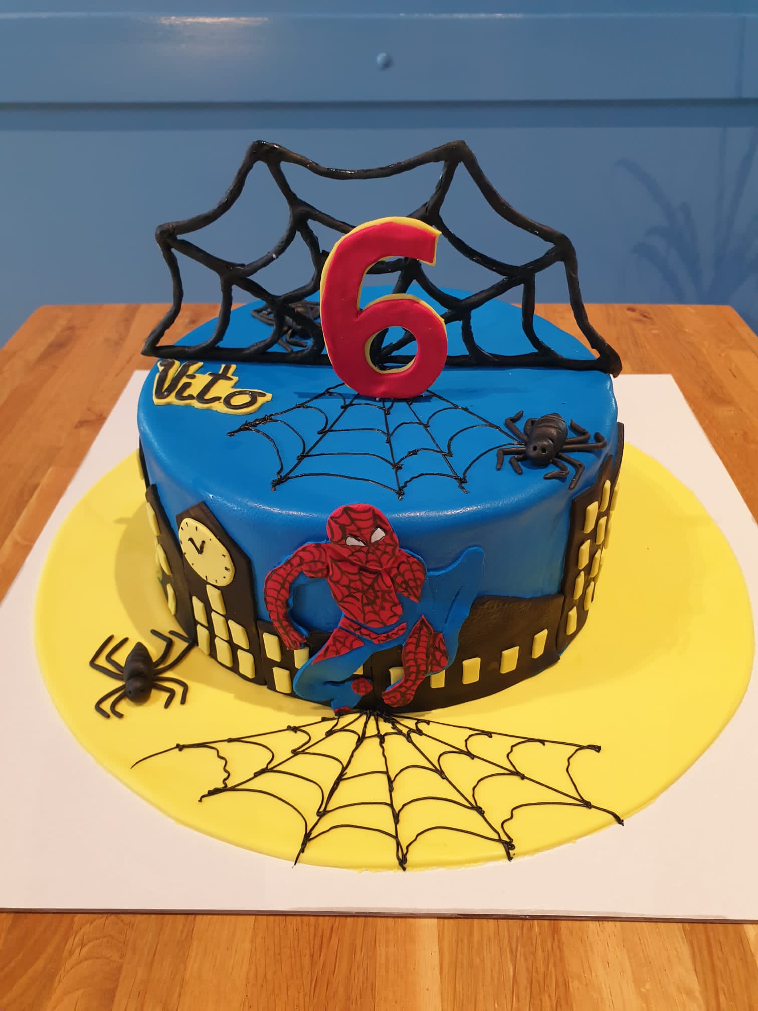Torta Spiderman (580)