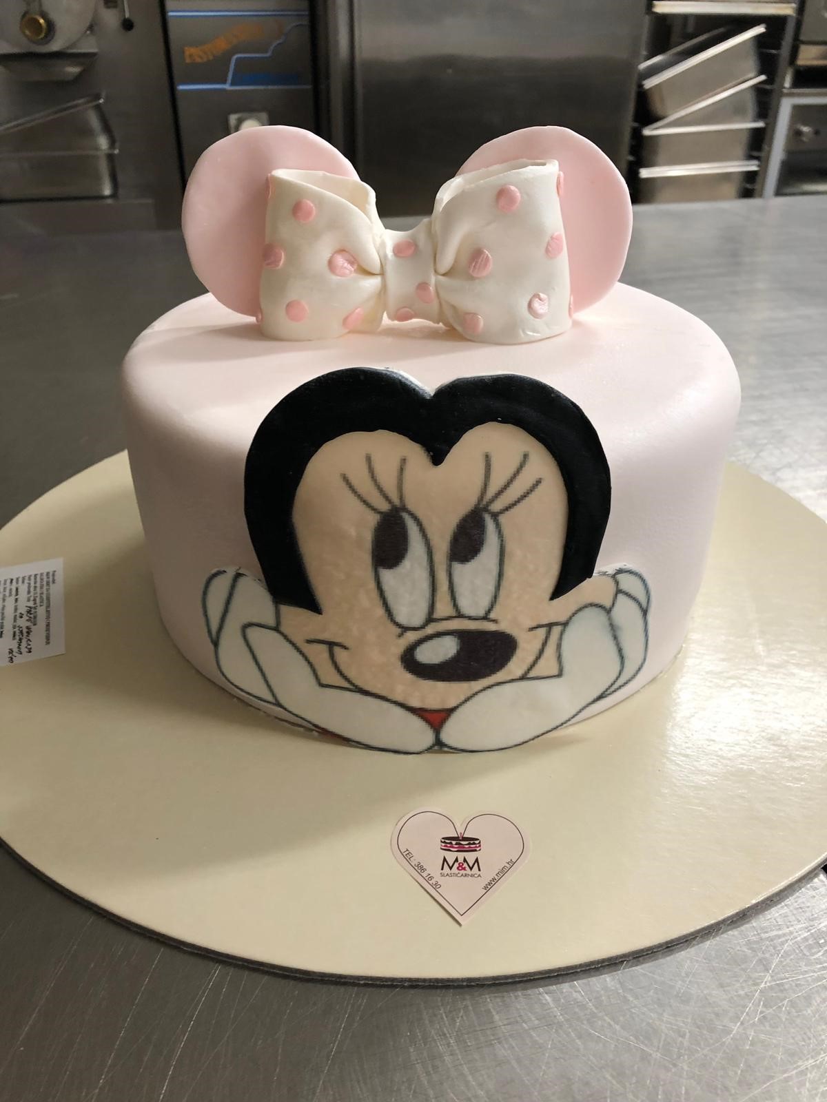 Torta Mini Mouse, pink (62)