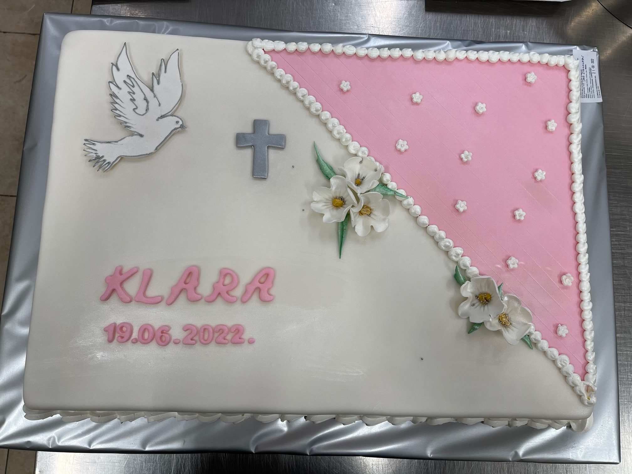Torta golubica, roza (690)