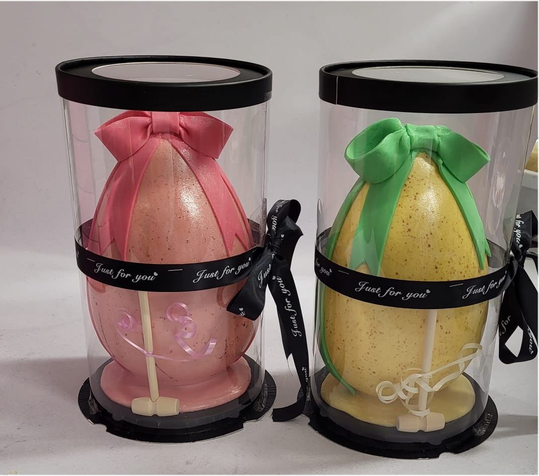 Uskršnje jaje punjeno bombonima (breakable chocolate egg) (891)