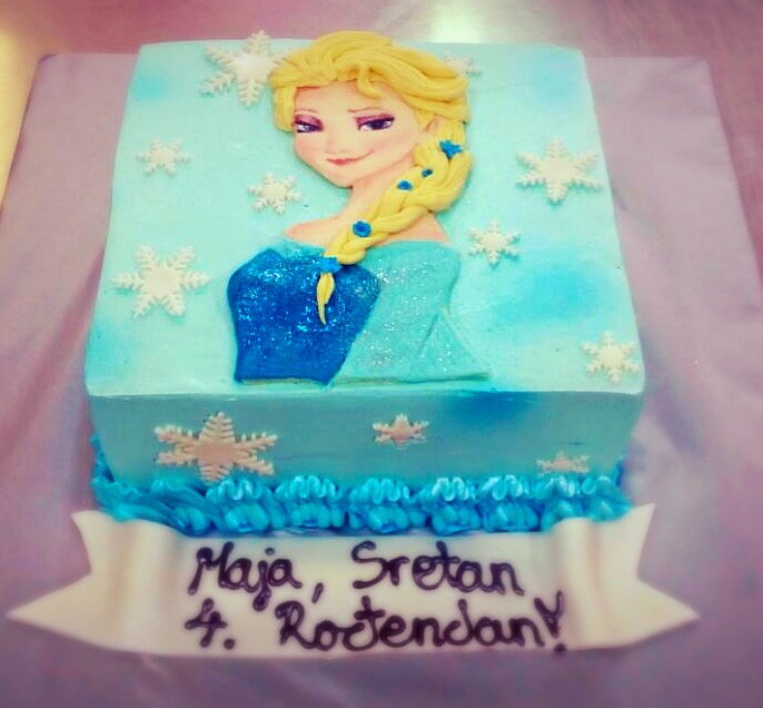 Torta Frozen, Elza 6 (274)