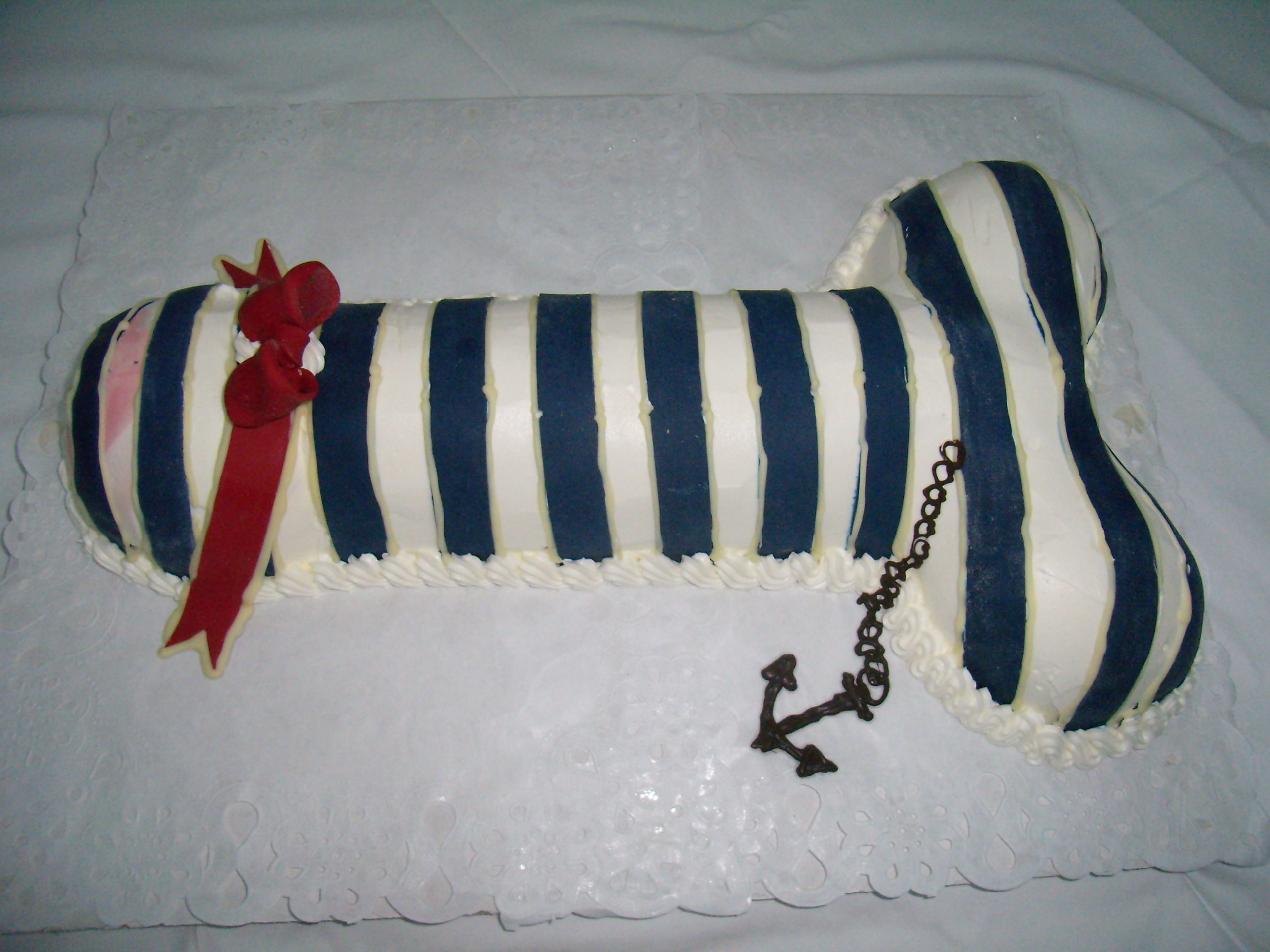Torta za djevojačku mornar,sailor (394)