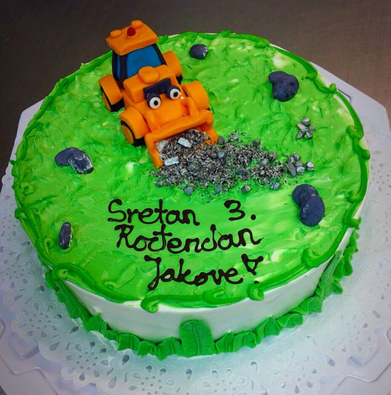 Torta bager, zelena 1 (147)