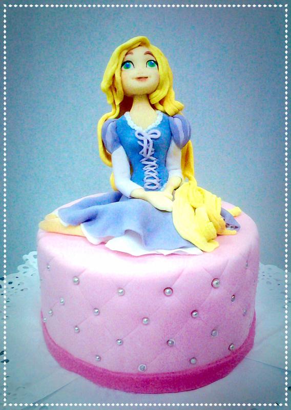 Torta princeza, matovilka, rapunzel (274)