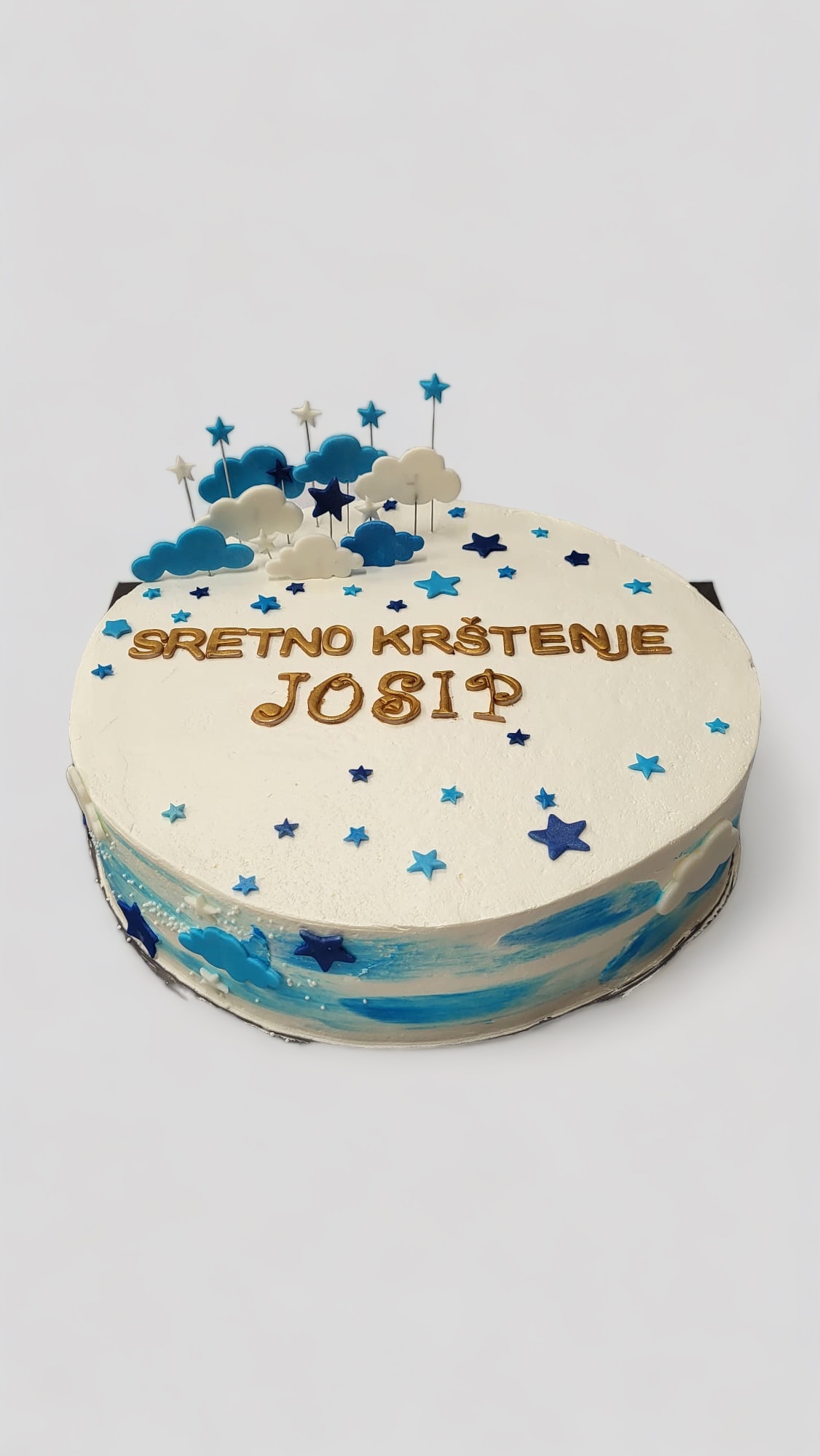 Torta za krštenje, oblaci (94)