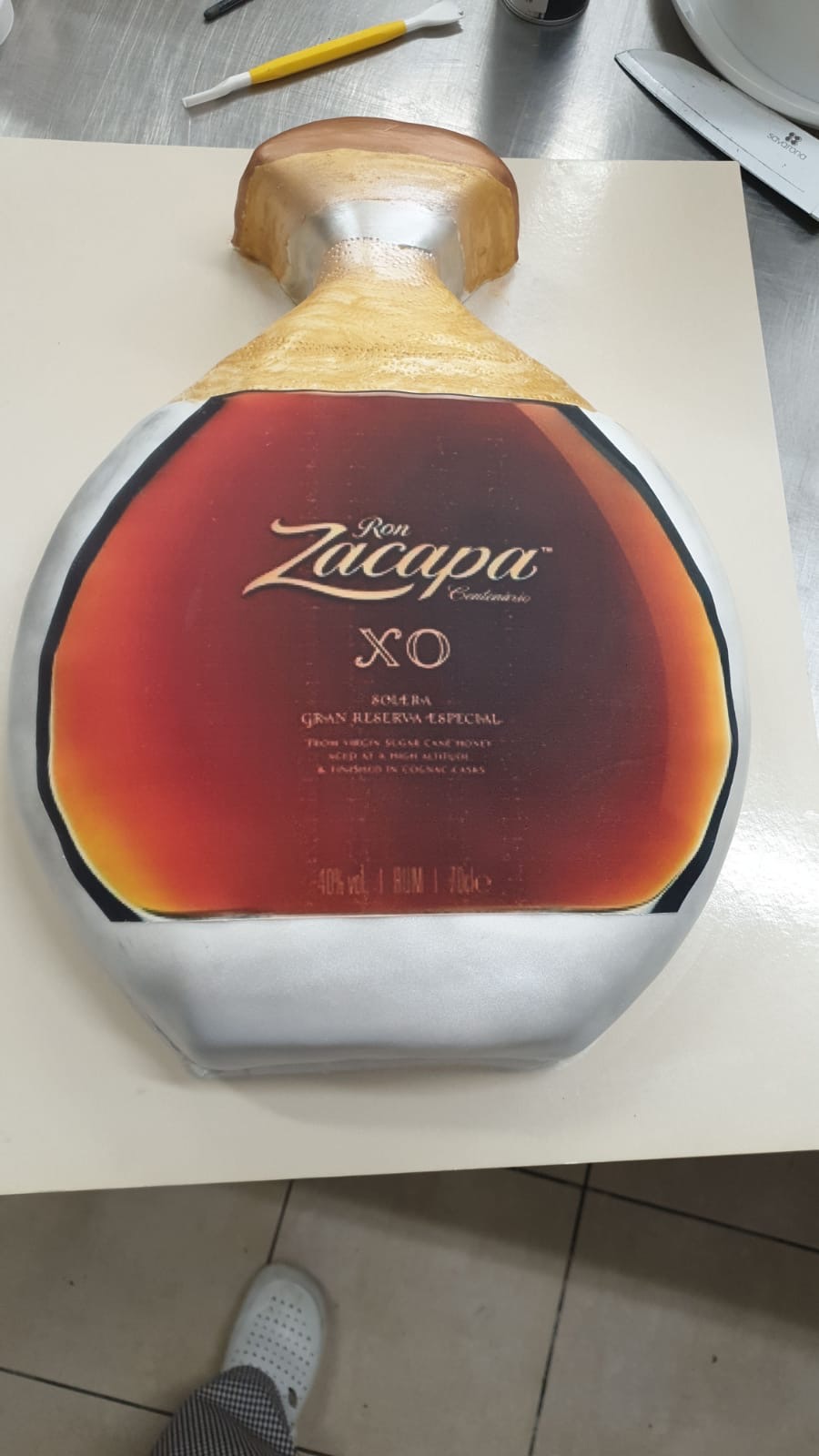 Torta u obliku boce Zacapa (21)