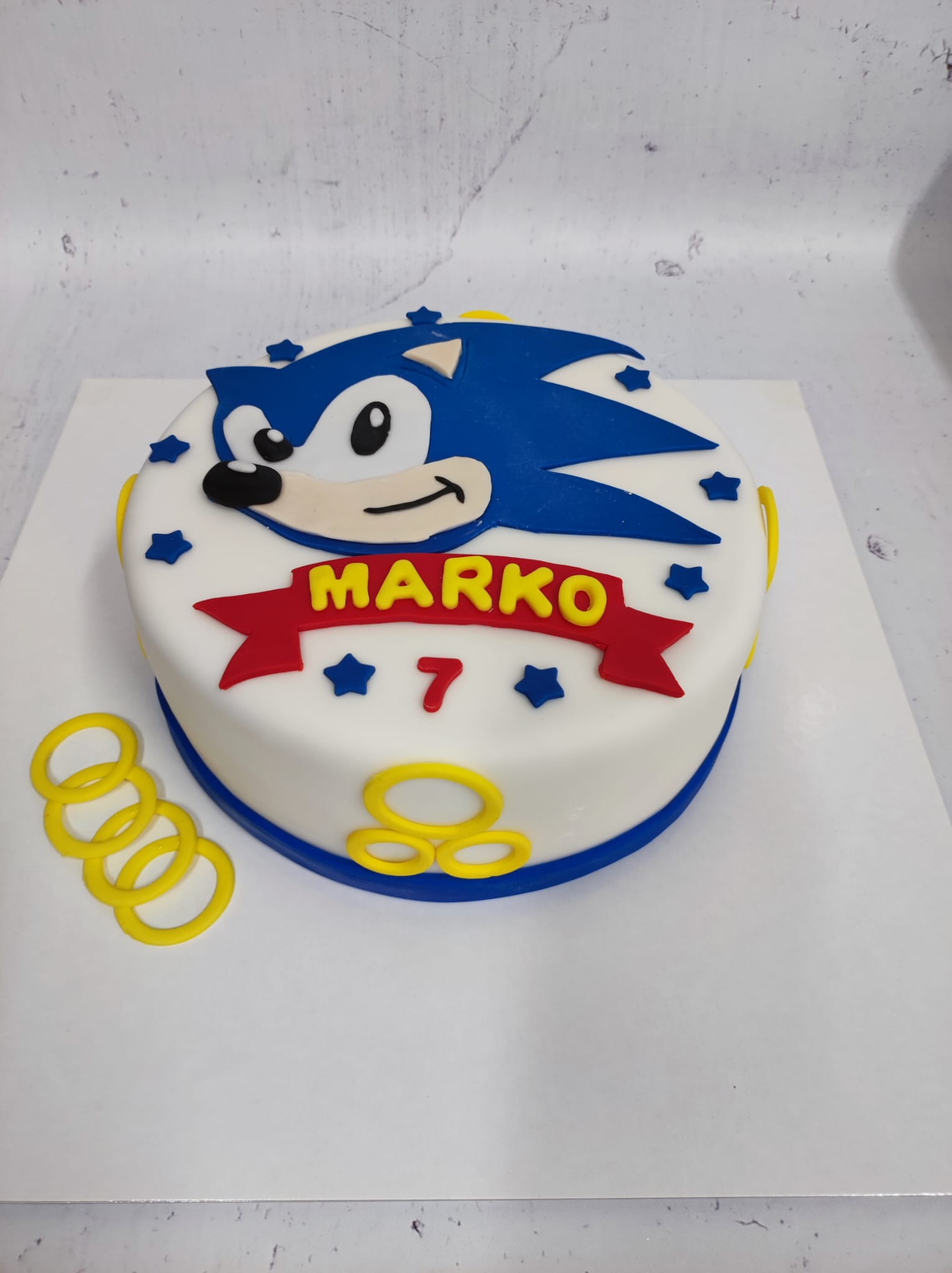 Torta Sonic super jež, Sonic the Hedgehog (672)