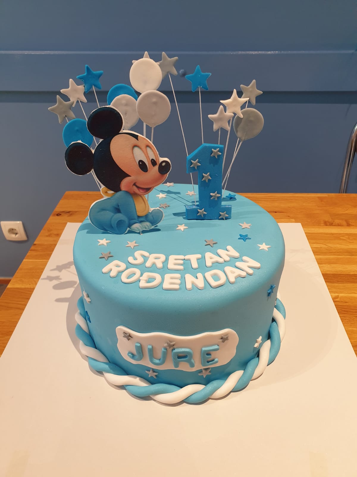 Torta mickey mouse baby (581)