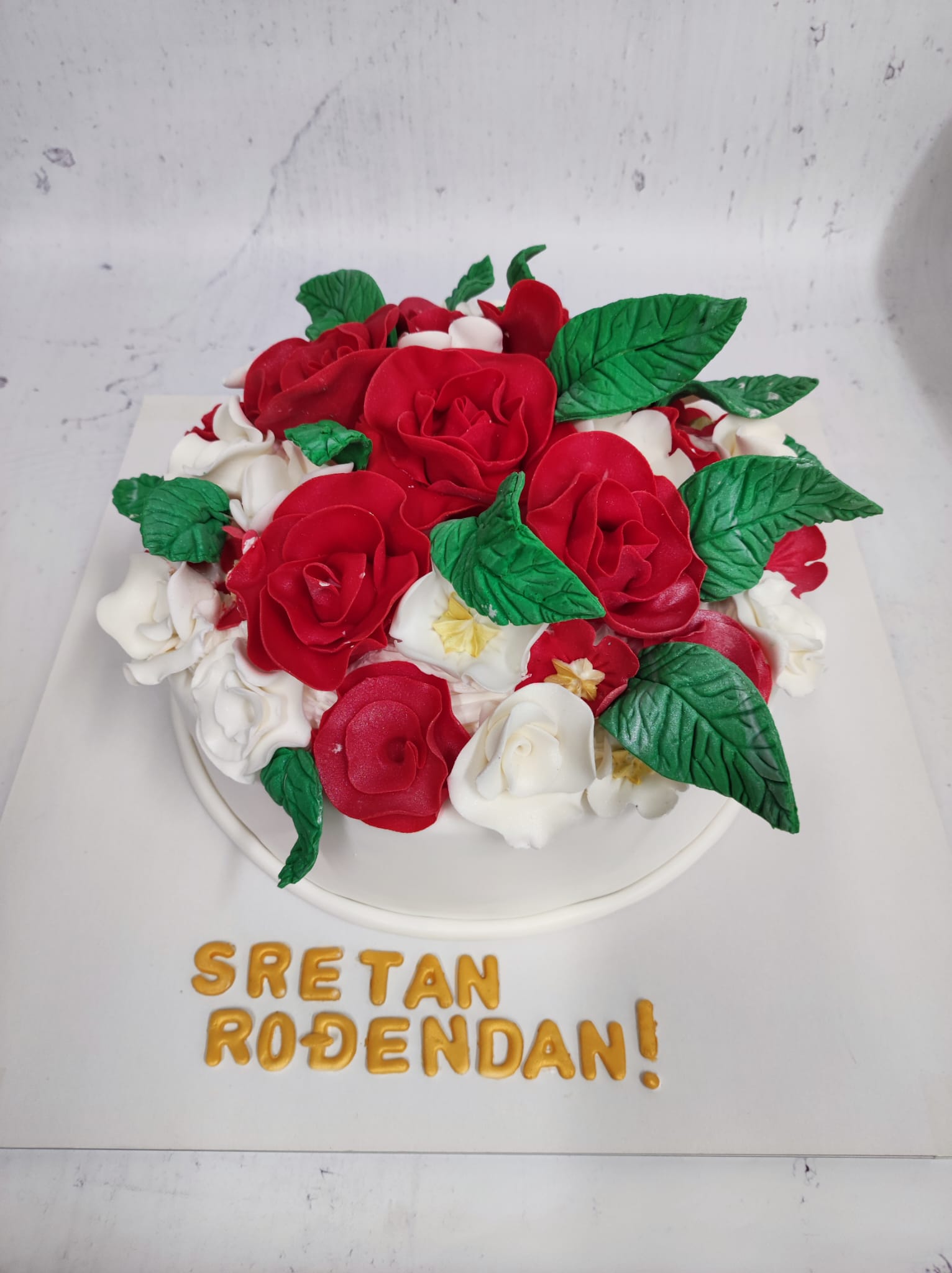 Torta buket ruža (665)