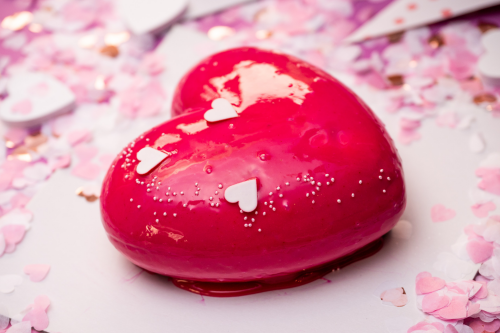 The LOVE Cake-monoporcija