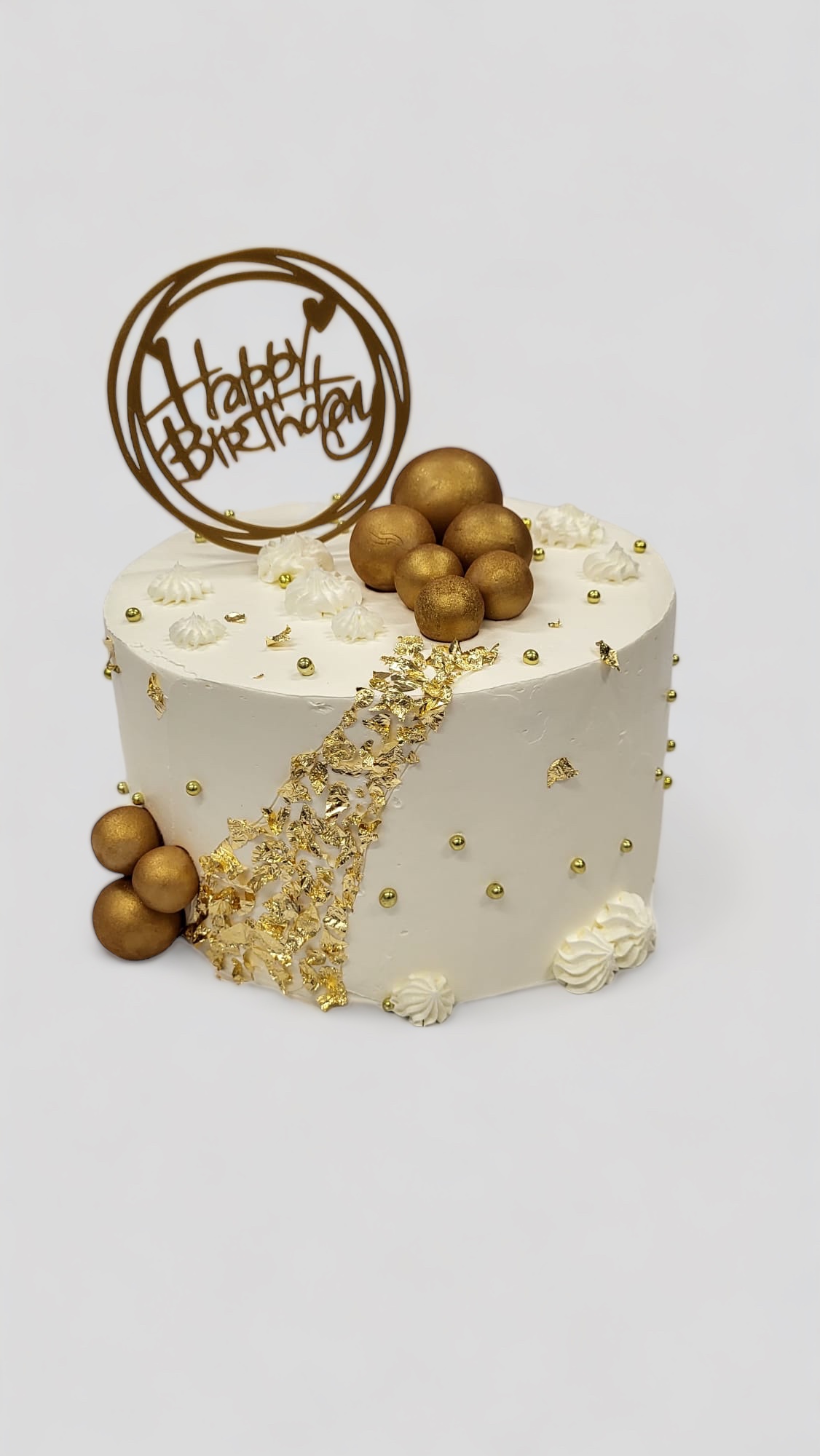 Happy birthday cake, zlatna torta (74)