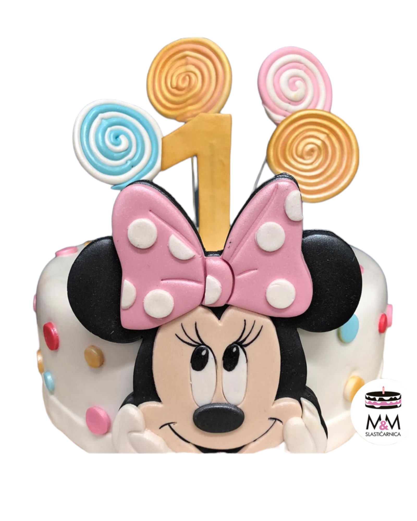 Minny mouse cake (196)