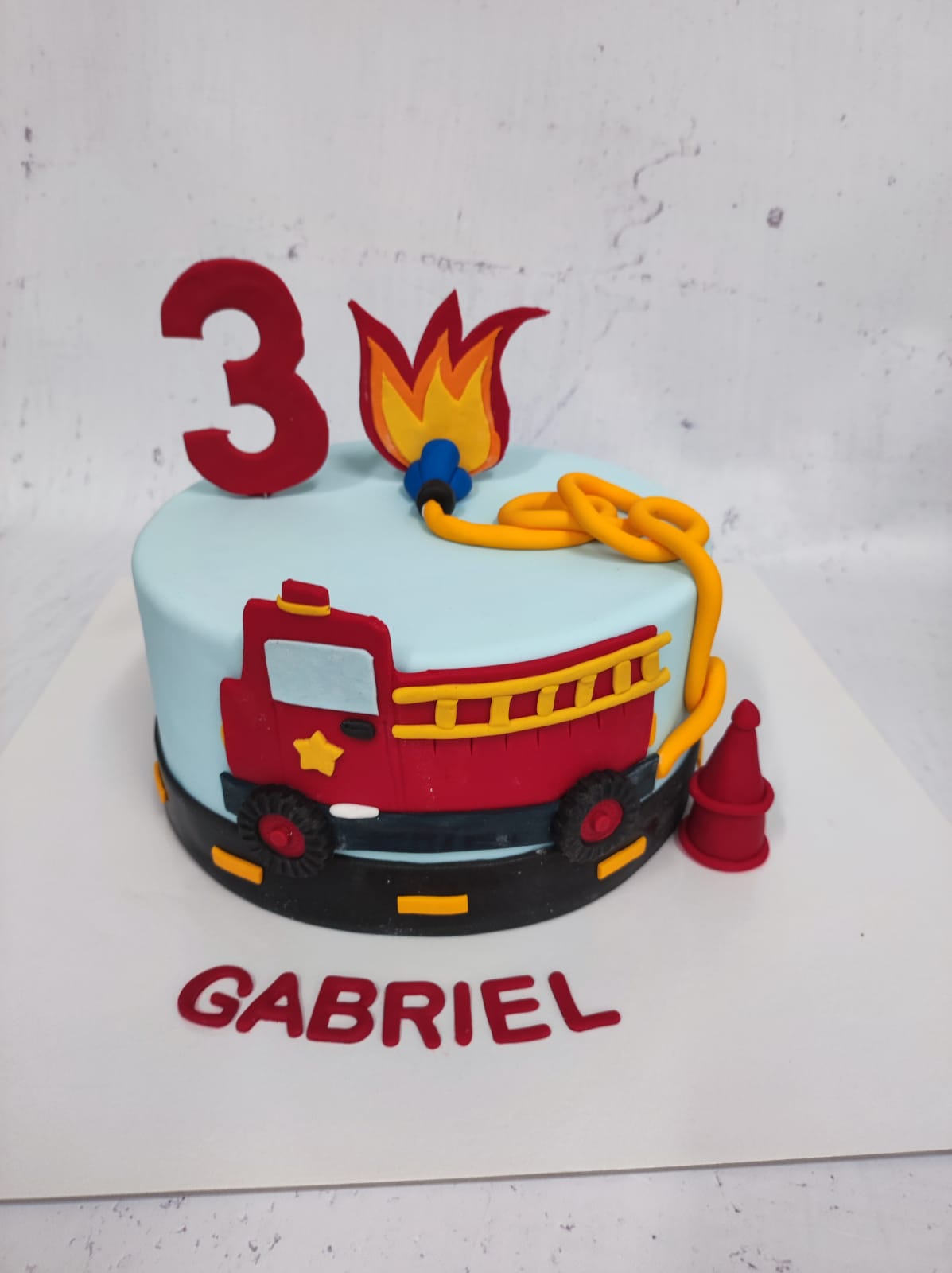 Vatrogasac, firefighter torta (710)