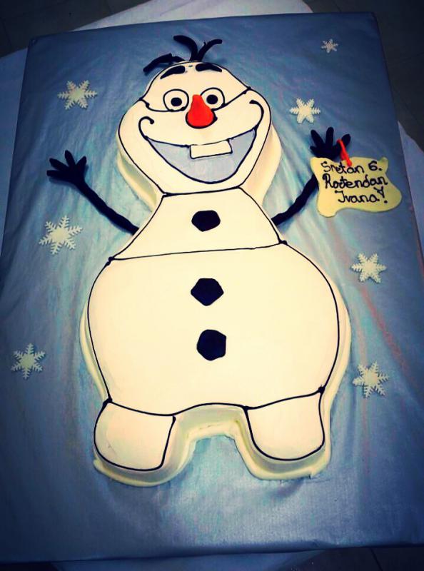 Torta Olaf, Frozen 12 (281)