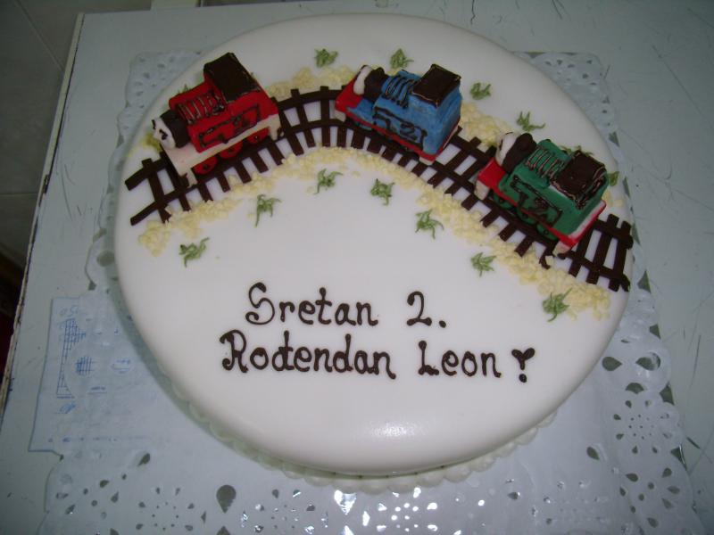 Torta vlakići na pruzi,train (173)
