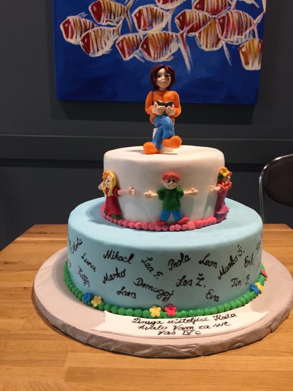 Torta za školu, profesorica, učenici (60)
