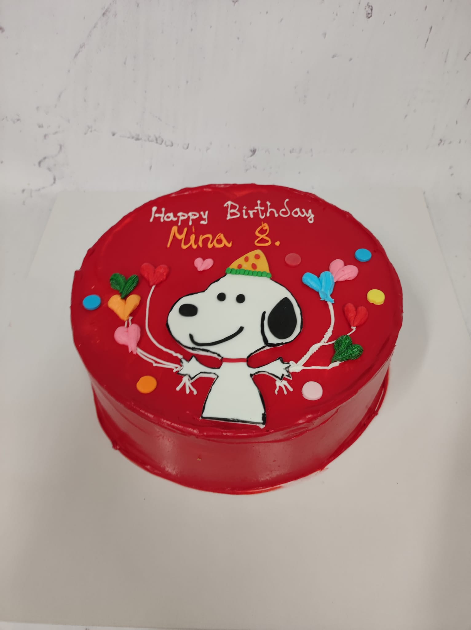 Snoopy torta (717)