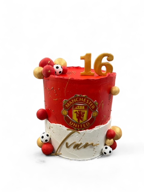 Manchester united cake, nogomet (175)