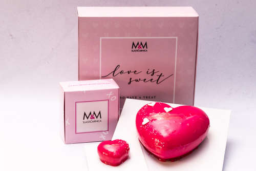 The LOVE Cake-monoporcija